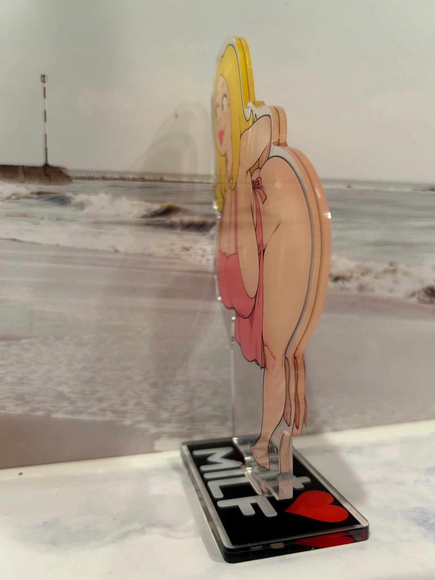 Busty Francine Smith Acrylic Standee β Pre Order