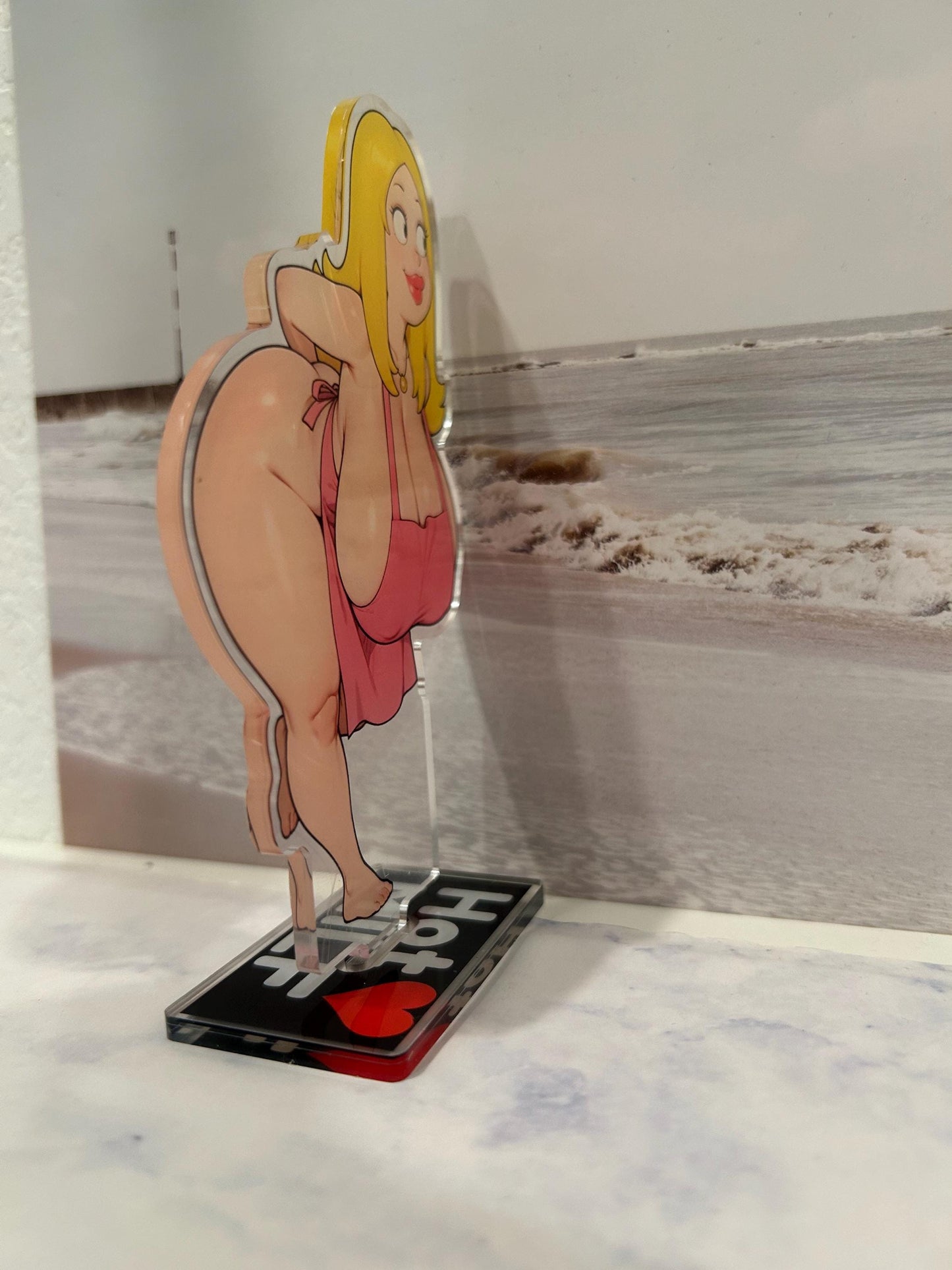 Busty Francine Smith Acrylic Standee β Pre Order