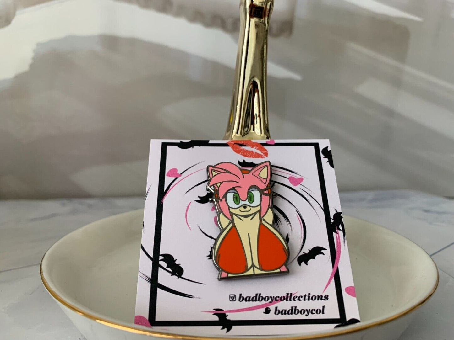Original Amy Cute Hard Enamel Pins – Whimsical Collectible Accessories