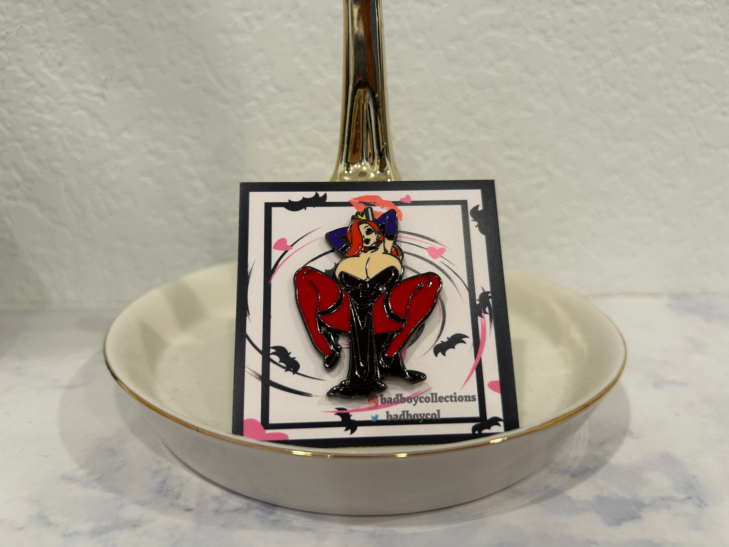 Jessica the rabbit Hard Enamel Pin – Limited Edition