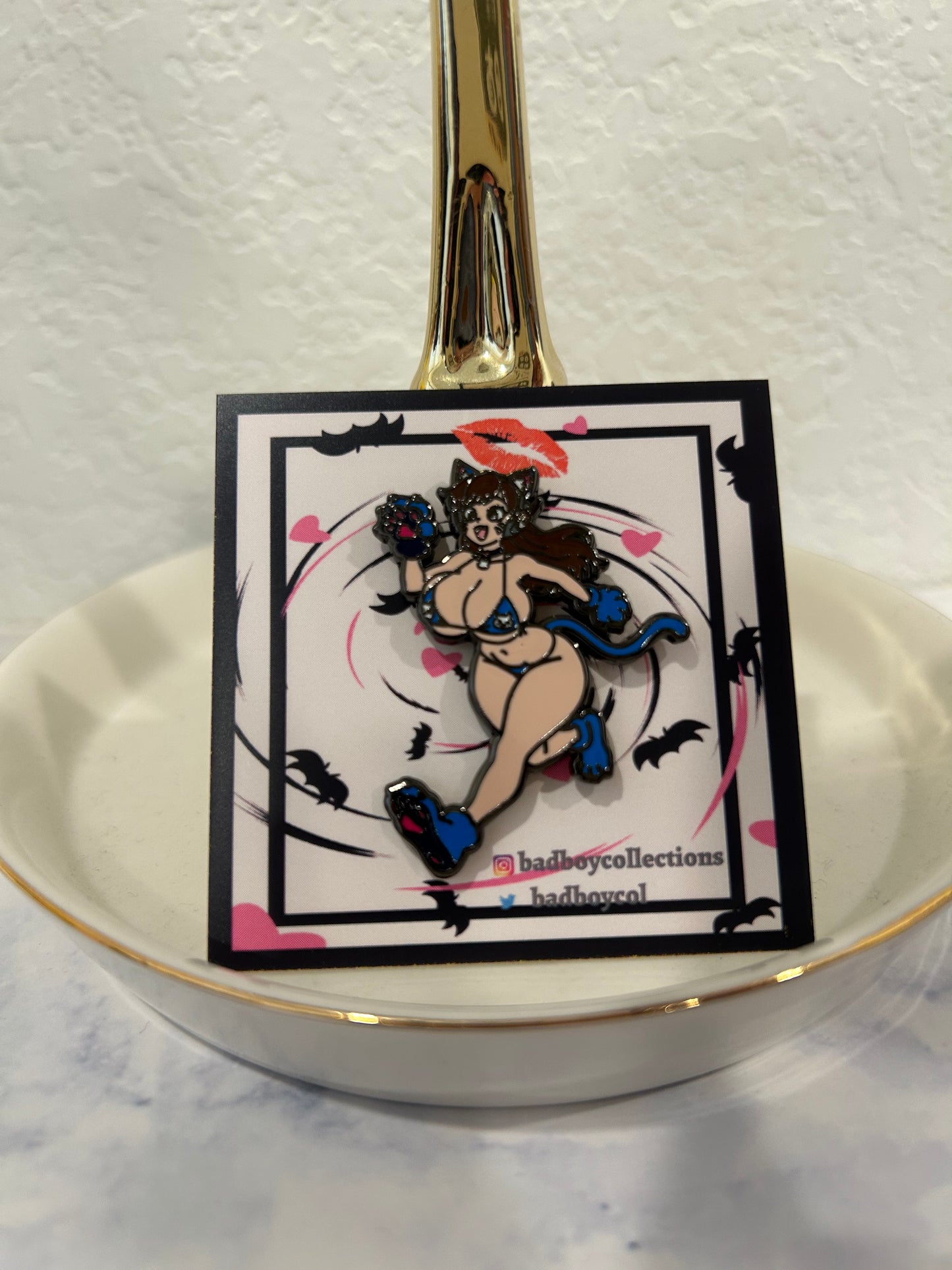 Embrace the D.VA Overwatch Hard Enamel Pin