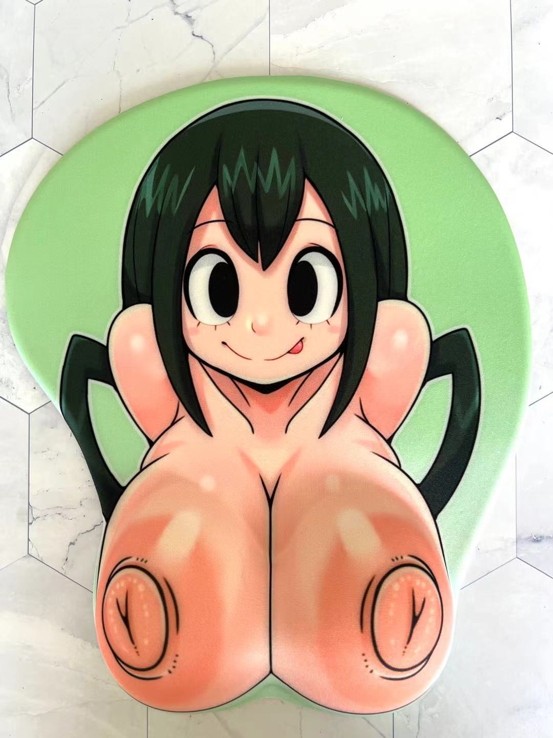 The Original Tsuyu Asui 3D Booty Mousepad with Wrist Rest 2