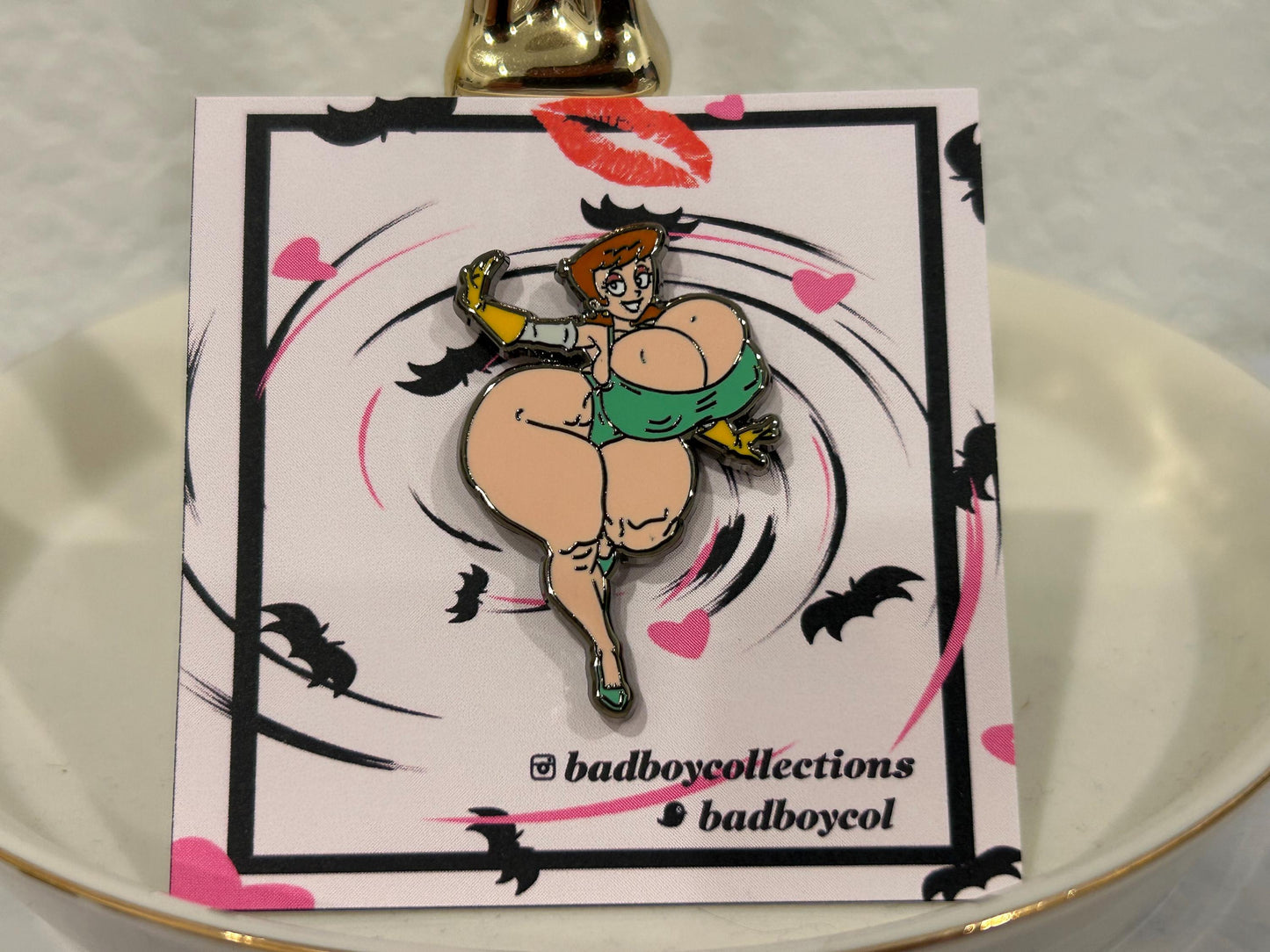 Embrace the Dexter's Mother Hard Enamel Pins