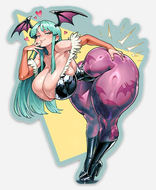Original Morrigan Aensland Vinyl heavy duty Sticker