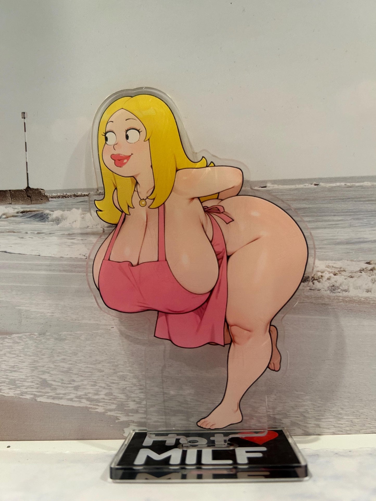 Busty Francine Smith Acrylic Standee β Pre Order