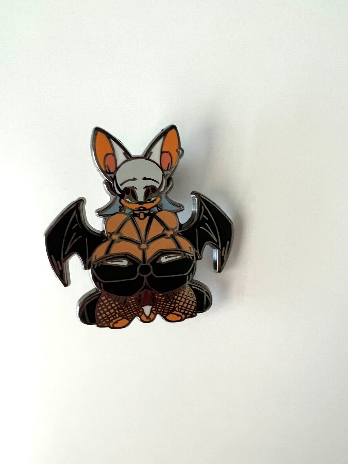 Original Gothic Rouge the Bat Hard Enamel pins