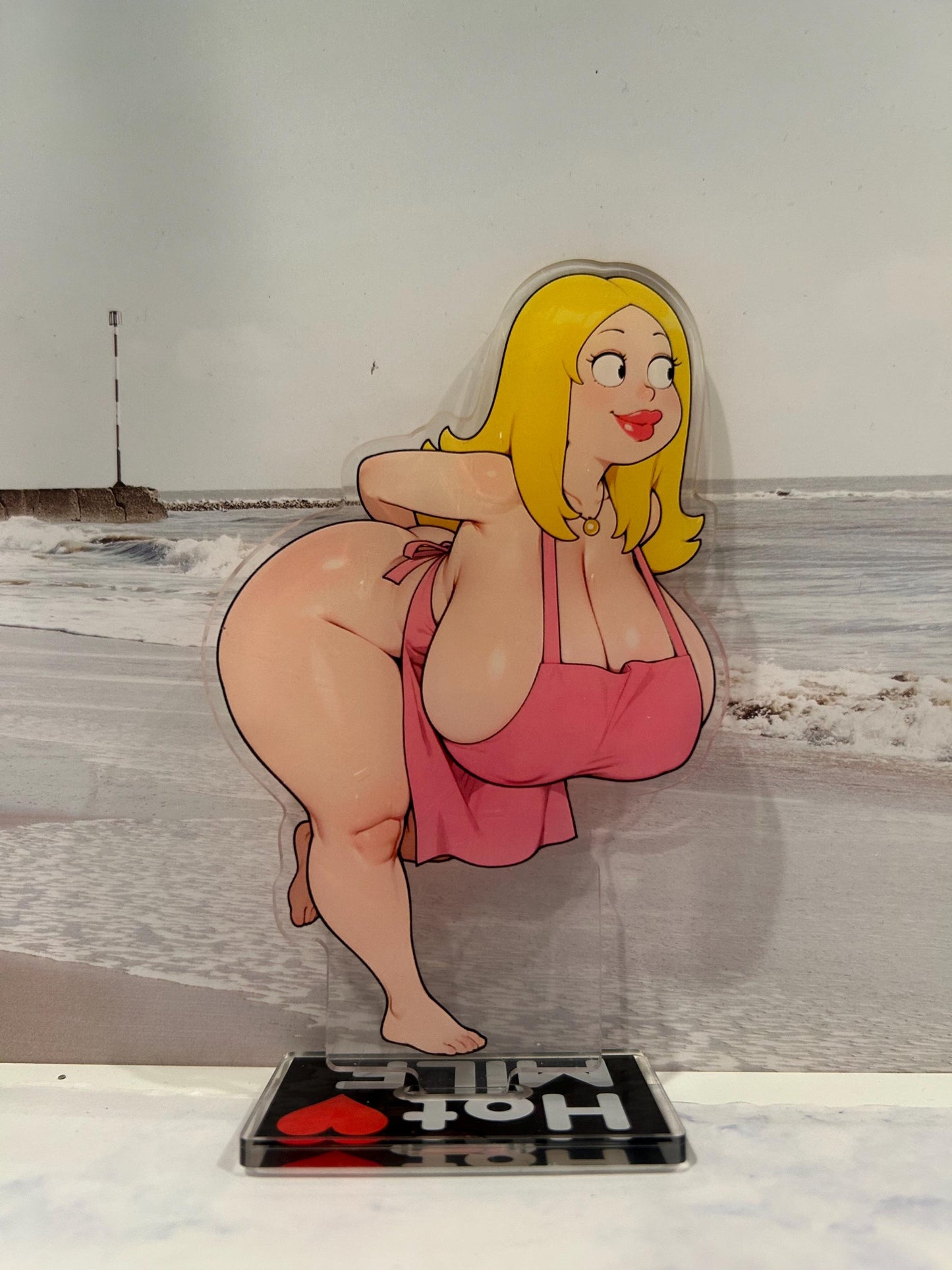 Busty Francine Smith Acrylic Standee β Pre Order