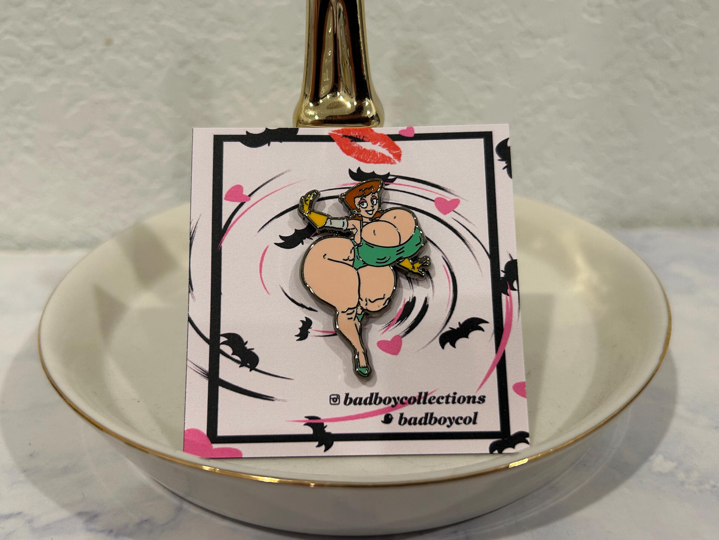 Embrace the Dexter's Mother Hard Enamel Pins