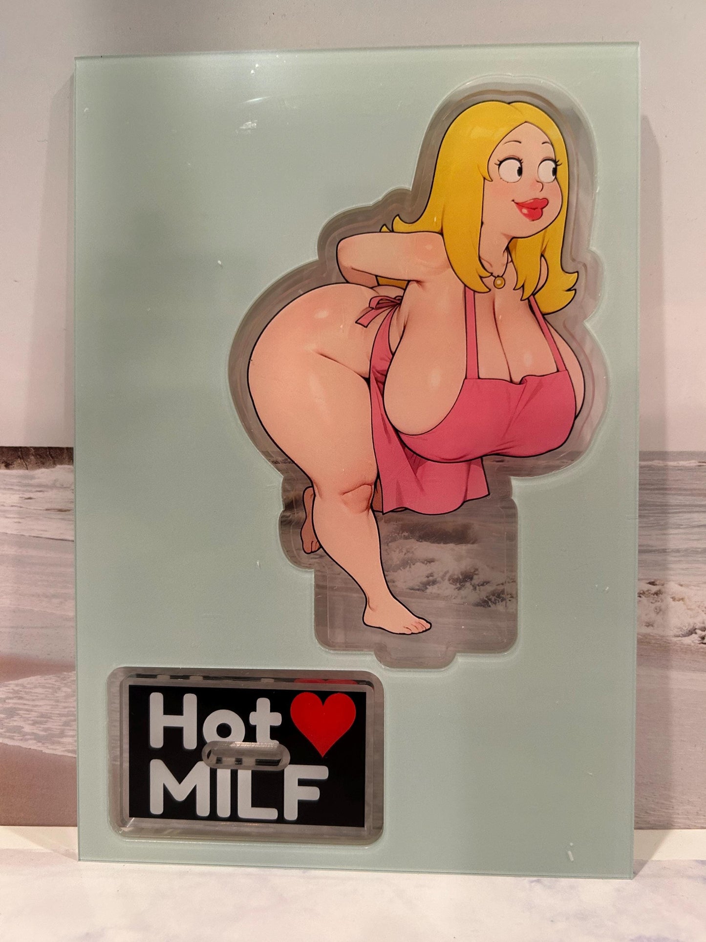Busty Francine Smith Acrylic Standee – Pre Order