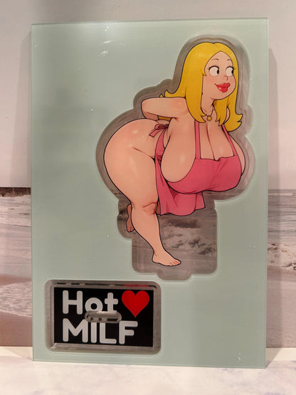 Busty Francine Smith Acrylic Standee – Pre Order