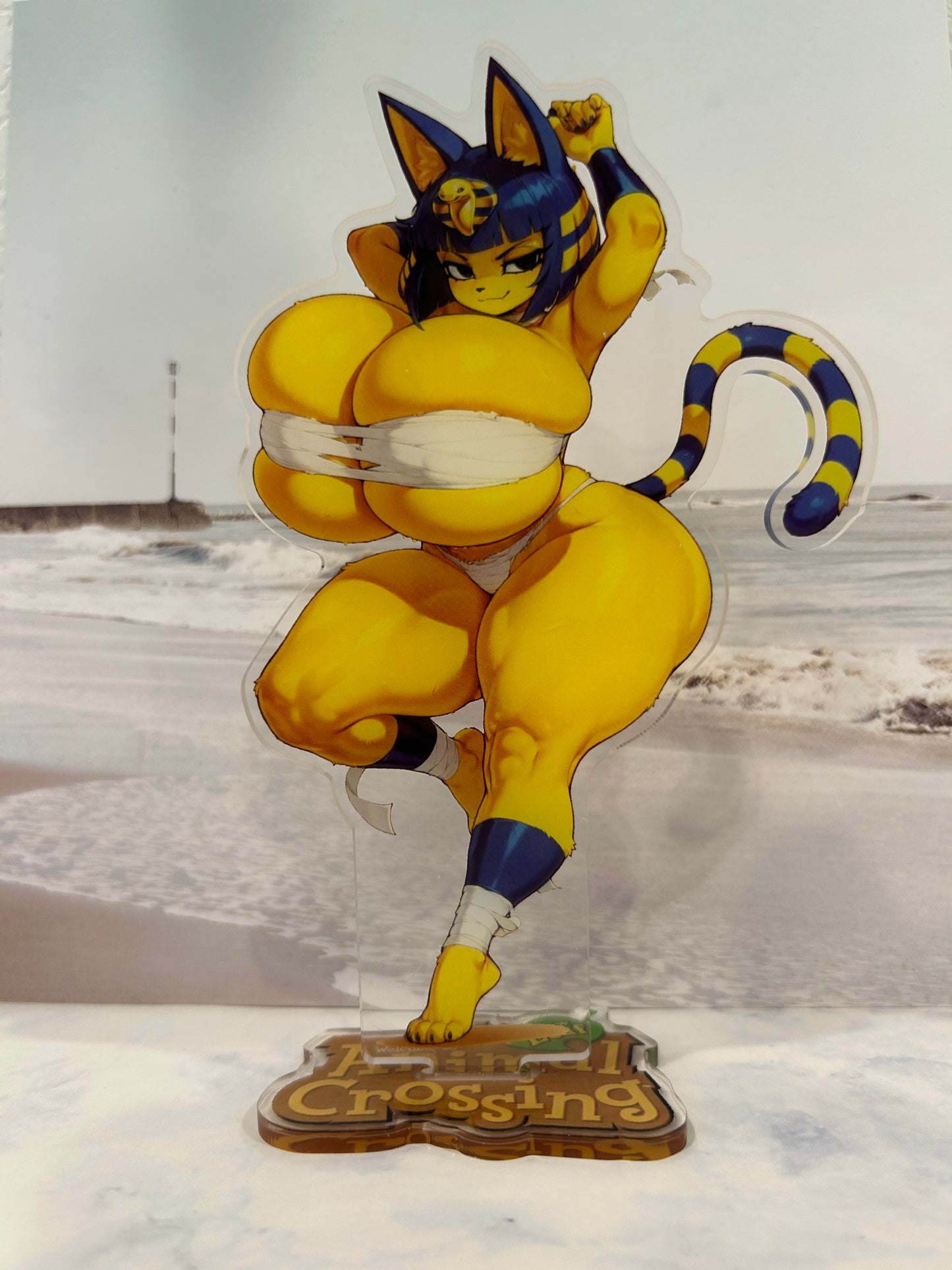 Busty Ankha original unique Standee acrylic standee