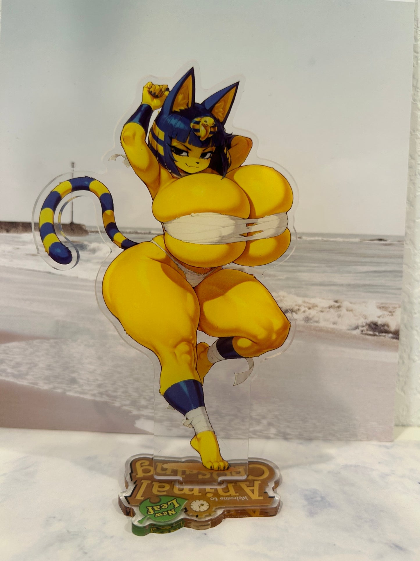 Busty Ankha original unique Standee acrylic standee
