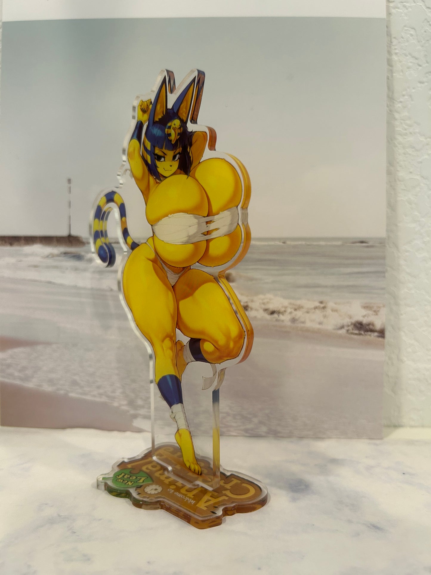 Busty Ankha original unique Standee acrylic standee