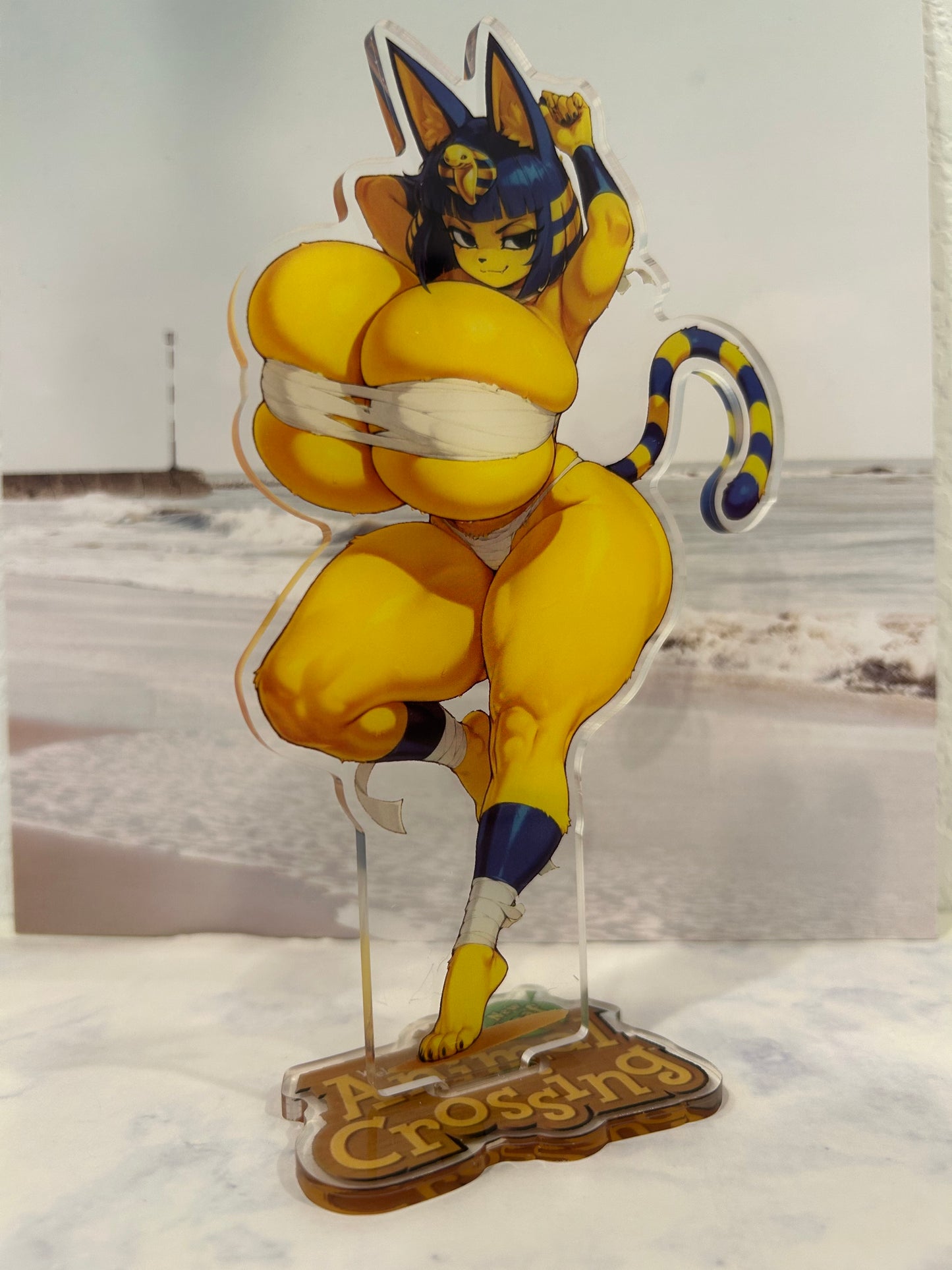 Busty Ankha original unique Standee acrylic standee