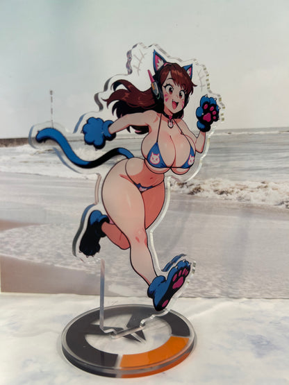 Busty D.Va - Overwatch 2 Acrylic Standee