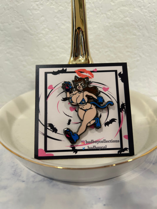 Embrace the D.VA Overwatch Hard Enamel Pin