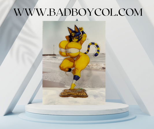Busty Ankha original unique Standee acrylic standee