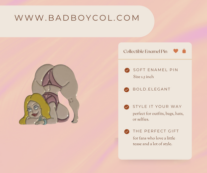 Embrace the American Dad Francine Soft Enamel Pins