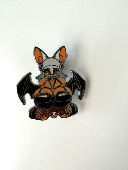 Original Gothic Rouge the Bat Hard Enamel pins